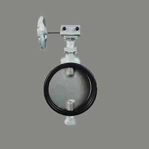 Anti-condensation worm-gear butterfly valve  